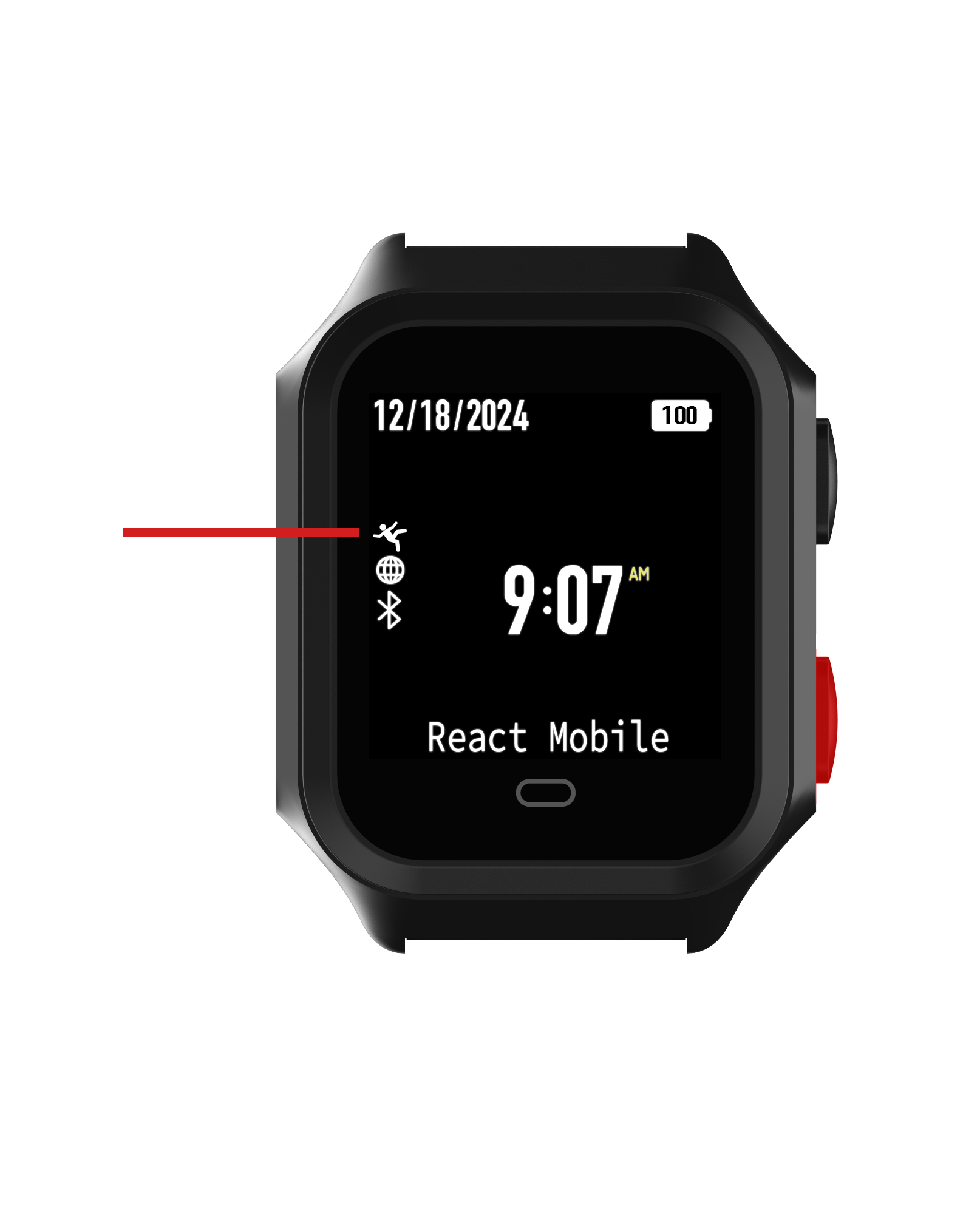 LoRa Home Screen Fall Detection ON aRROW.png